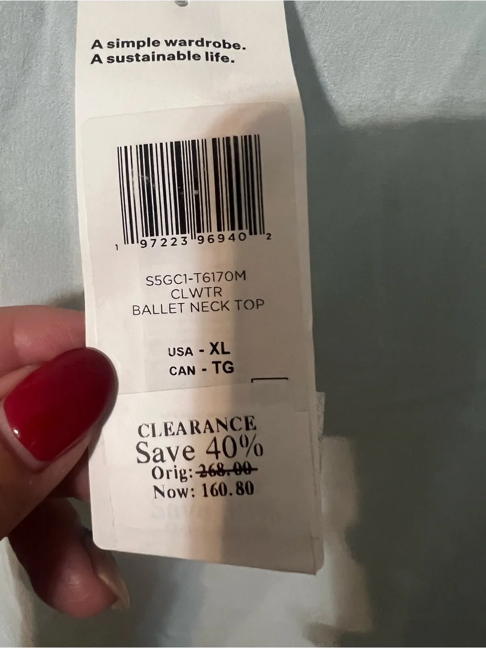 Eileen Fisher Light Blue Relaxed Ballet Neck Top